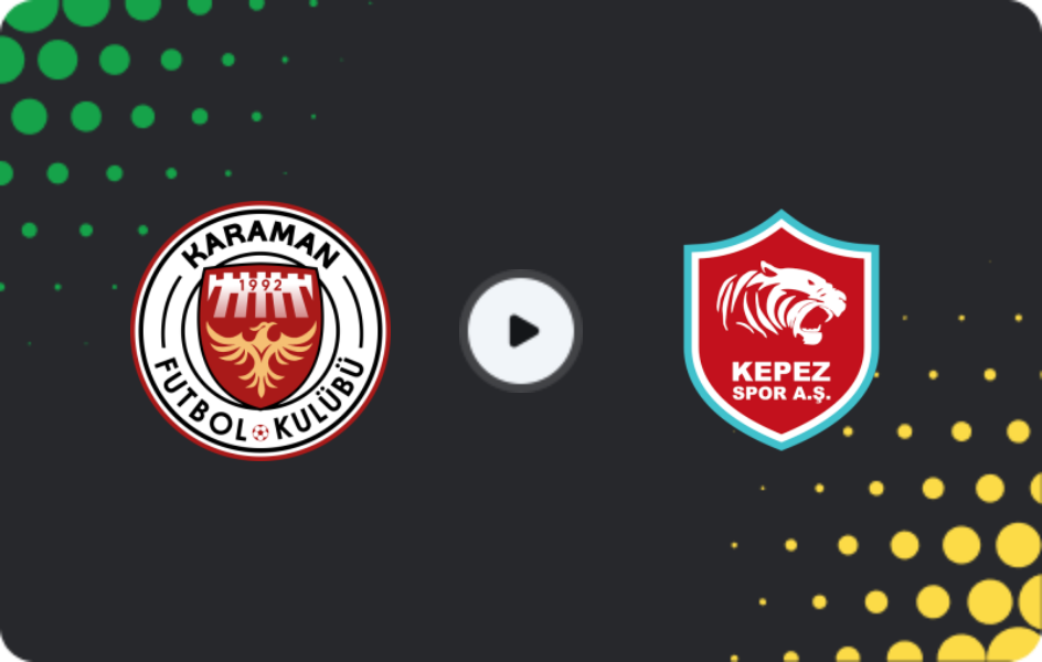 Where to watch Karaman FK — Kepezspor, 2. Lig, 18.01.2026