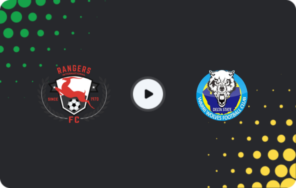 Where to watch Enugu Rangers — Warri Wolves, NPFL, 18.01.2026