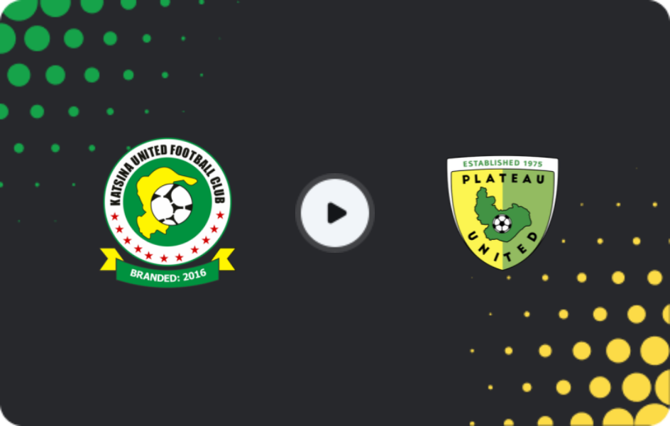 Where to watch Katsina United — Plateau United, NPFL, 18.01.2026