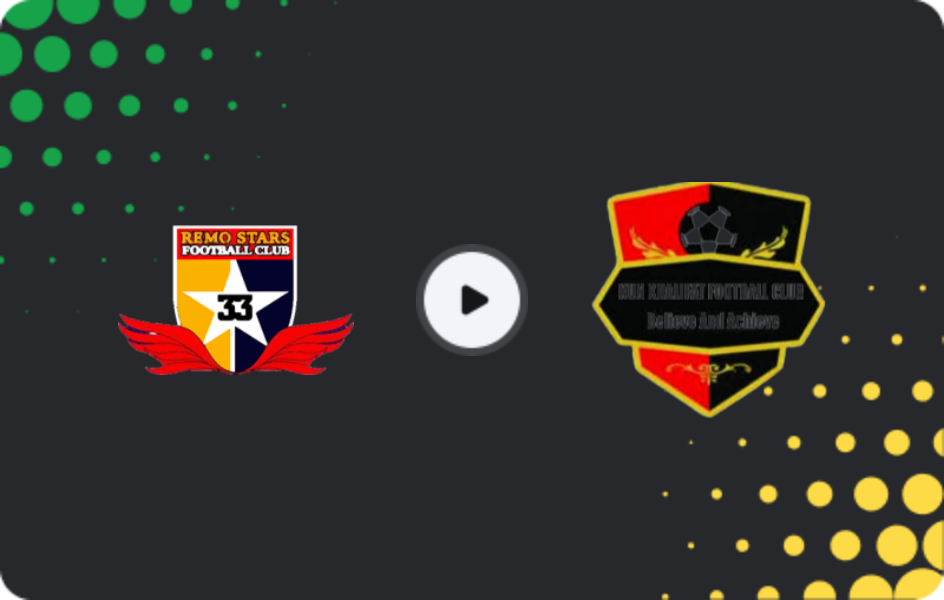 Where to watch Remo Stars — Kun Khalifat, NPFL, 18.01.2026