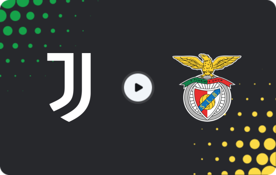 Where to watch Juventus — Benfica, Champions League, 21.01.2026