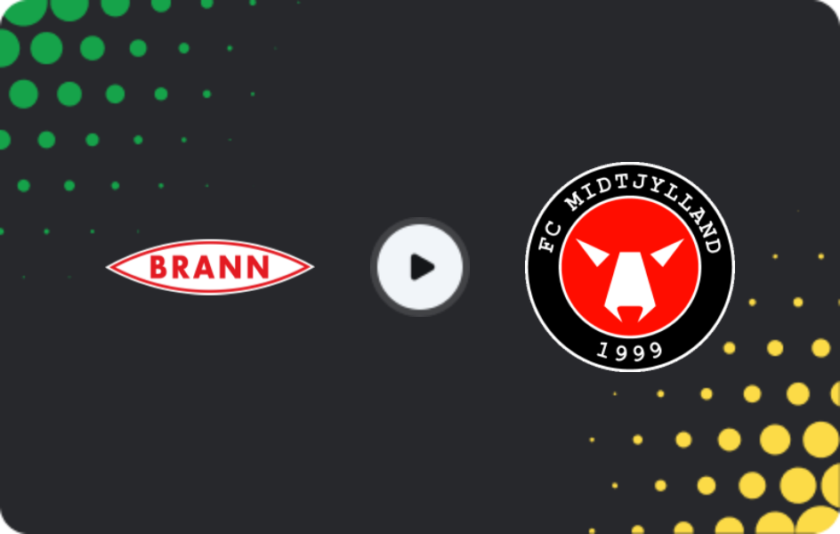 Where to watch Brann — Midtjylland, Europa League, 22.01.2026