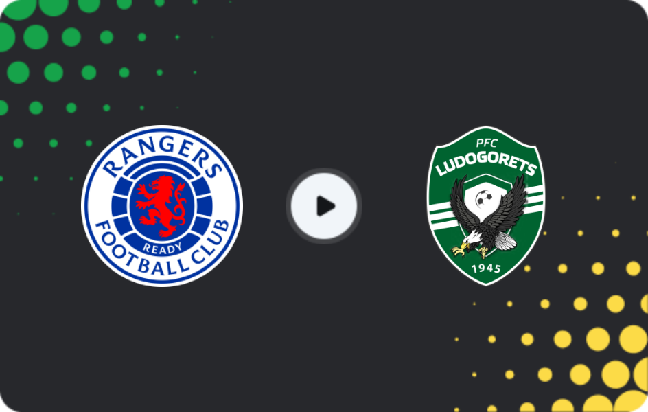 Where to watch Rangers — Ludogorets, Europa League, 22.01.2026