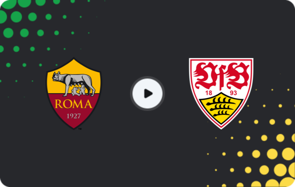 Where to watch Roma — Stuttgart, Europa League, 22.01.2026