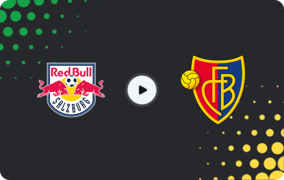 Where to watch Red Bull Salzburg — Basel, Europa League, 22.01.2026