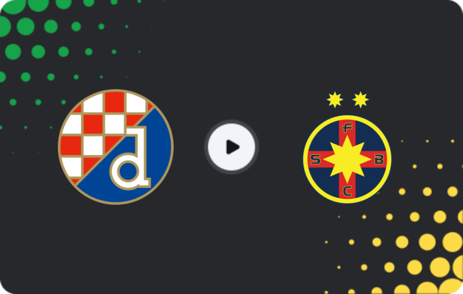 Where to watch Dinamo Zagreb — FCSB, Europa League, 22.01.2026