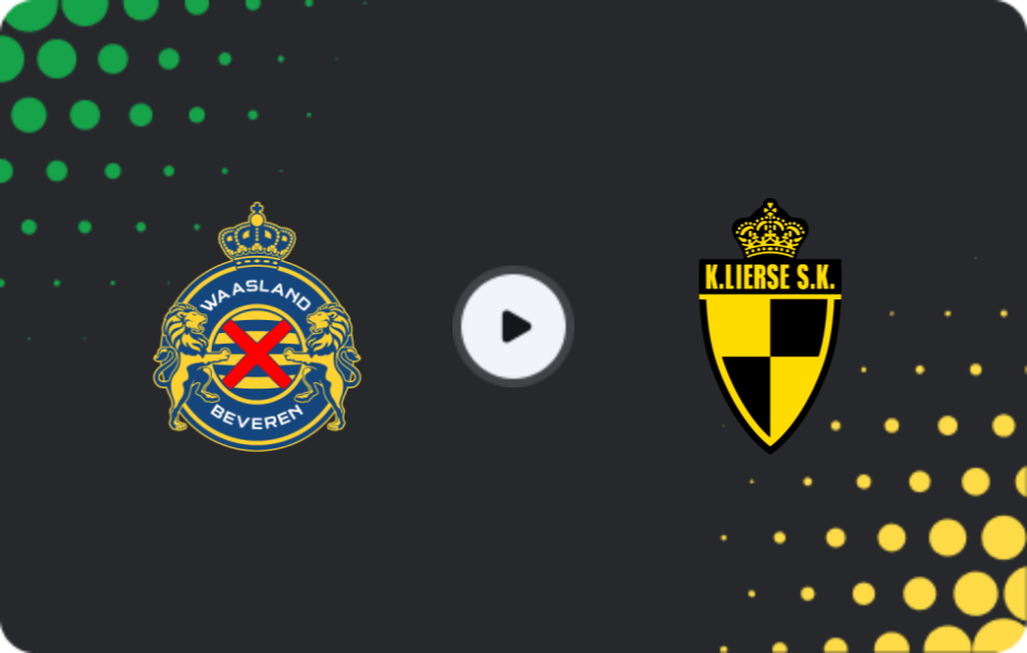 Where to watch Waasland-Beveren — Lierse Kempenzonen, Challenger Pro League, 24.01.2026