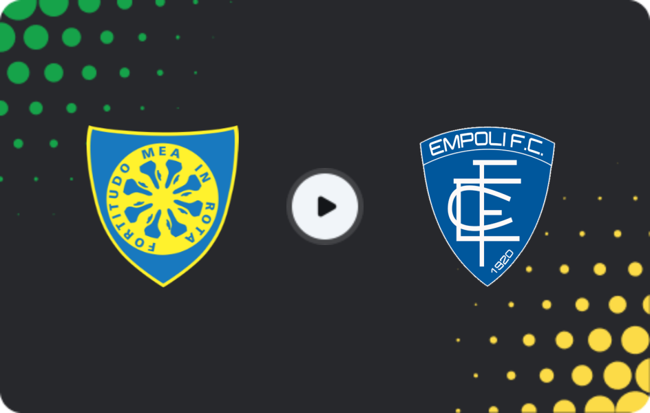 Where to watch Carrarese — Empoli, Serie B, 23.01.2026