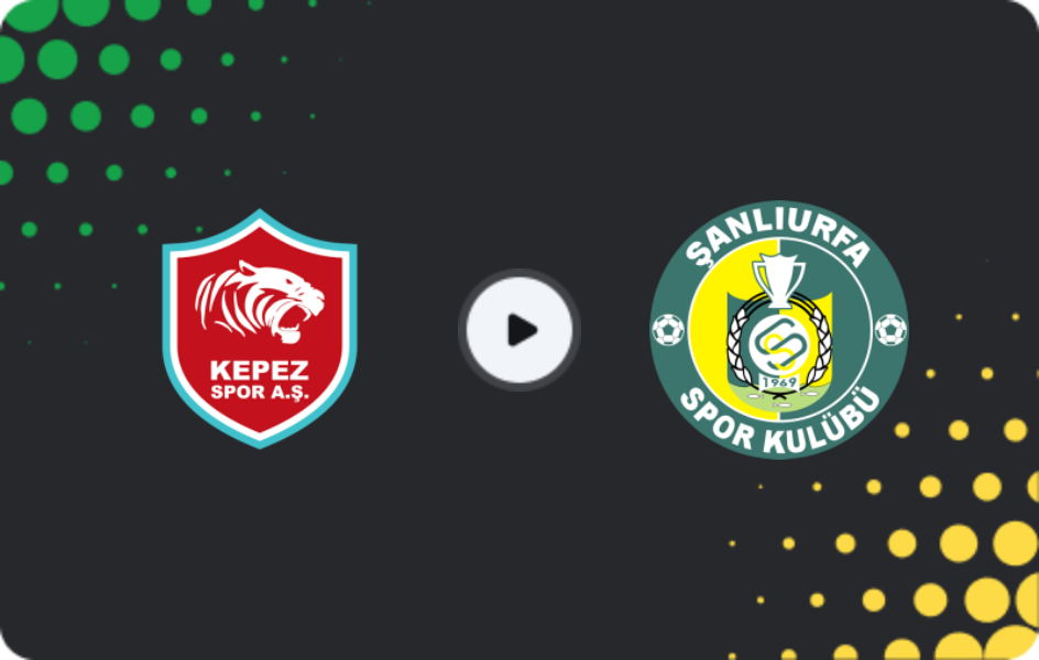 Where to watch Kepezspor — Şanlıurfaspor, 2. Lig, 24.01.2026
