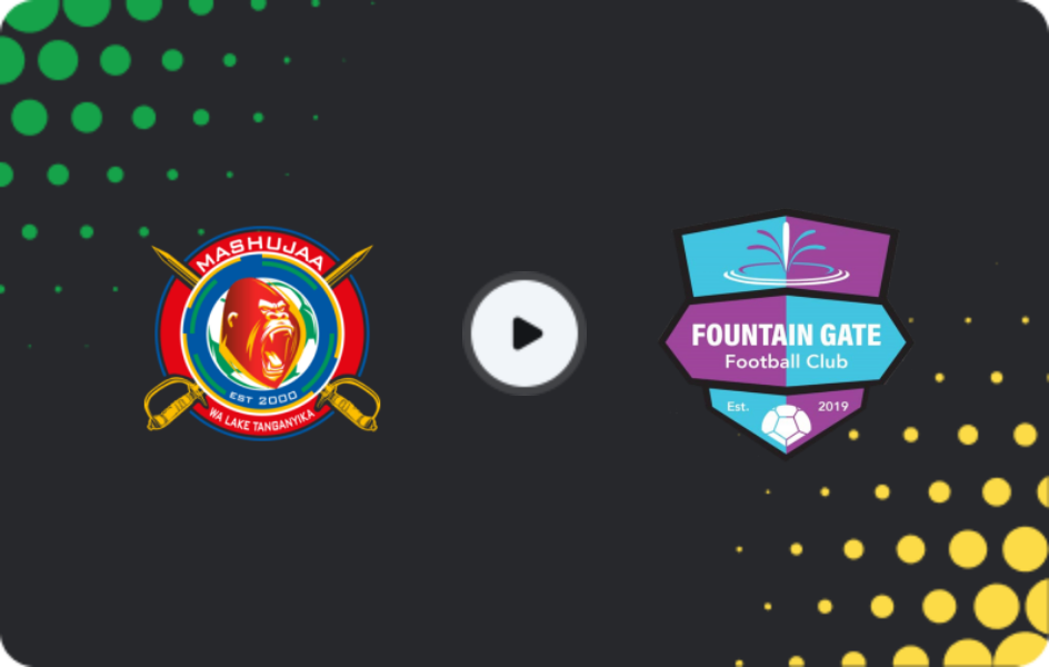 Where to watch Mashujaa — Fountain Gate, Ligi kuu Bara, 29.01.2026