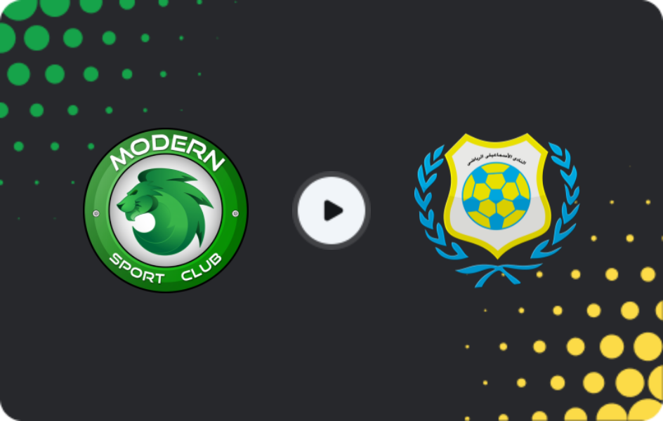 Where to watch Modern Sport — Ismaily SC, Premier League, 29.01.2026