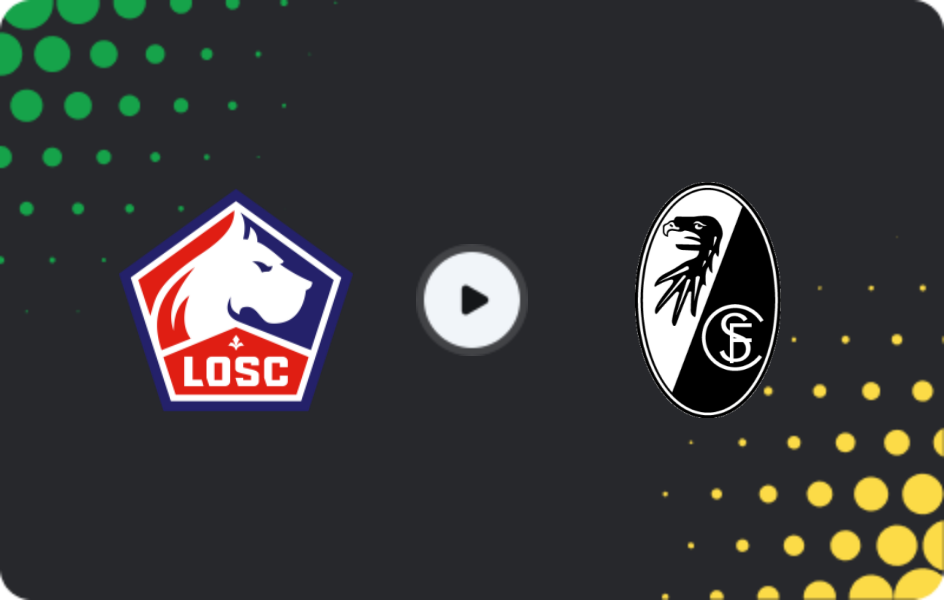 Where to watch Lille — Freiburg, Europa League, 29.01.2026