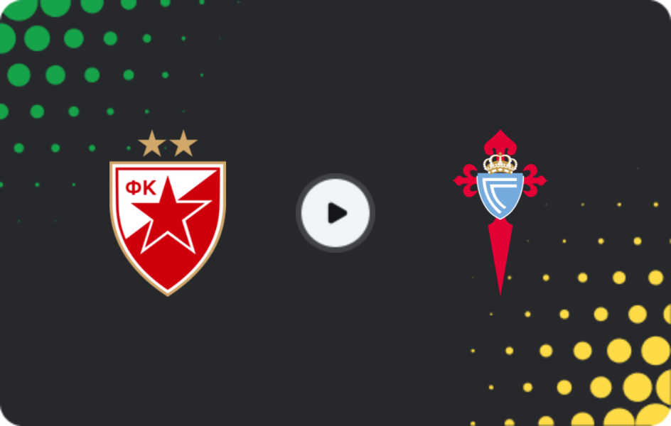 Where to watch Crvena Zvezda — Celta, Europa League, 29.01.2026