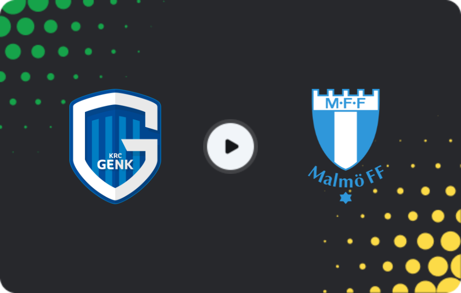 Where to watch Genk — Malmo, Europa League, 29.01.2026