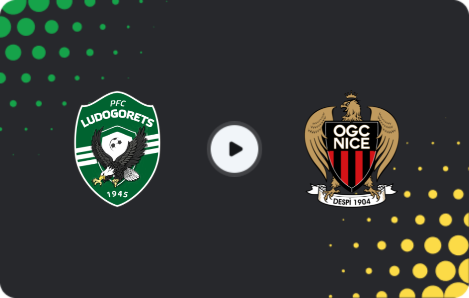 Where to watch Ludogorets — Nice, Europa League, 29.01.2026