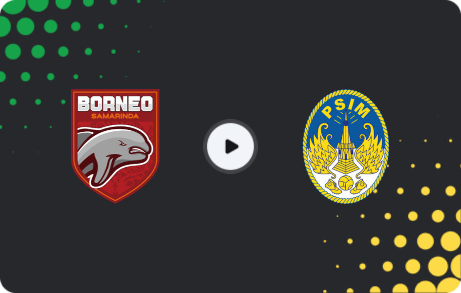 Where to watch Borneo Samarinda — PSIM, Liga 1, 01.02.2026