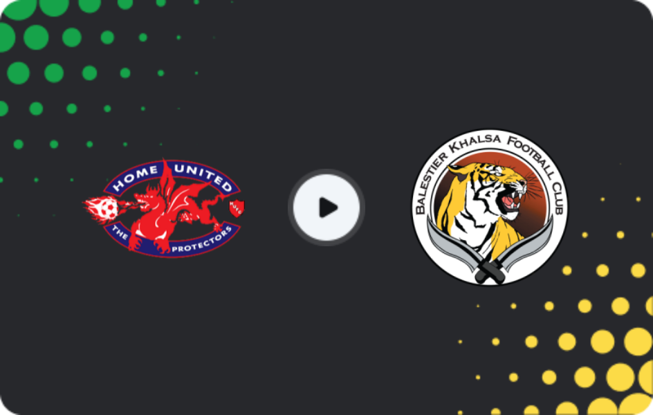 Where to watch Home United — Balestier Khalsa, Premier League, 01.02.2026