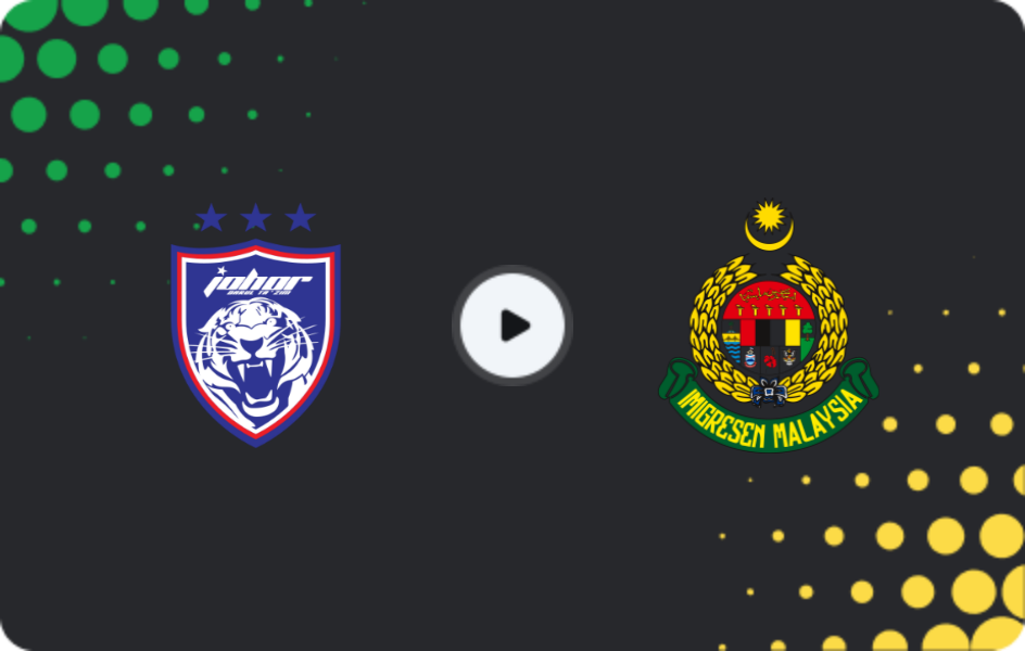 Where to watch Johor Darul Takzim — Imigresen, Super League, 01.02.2026