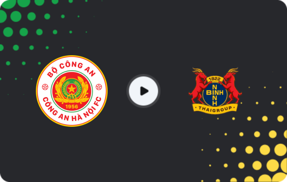 Where to watch Công An Hà Nội — Ninh Bình FC, V.League 1, 01.02.2026