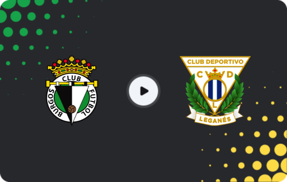 Where to watch Burgos — Leganes, Segunda, 01.02.2026