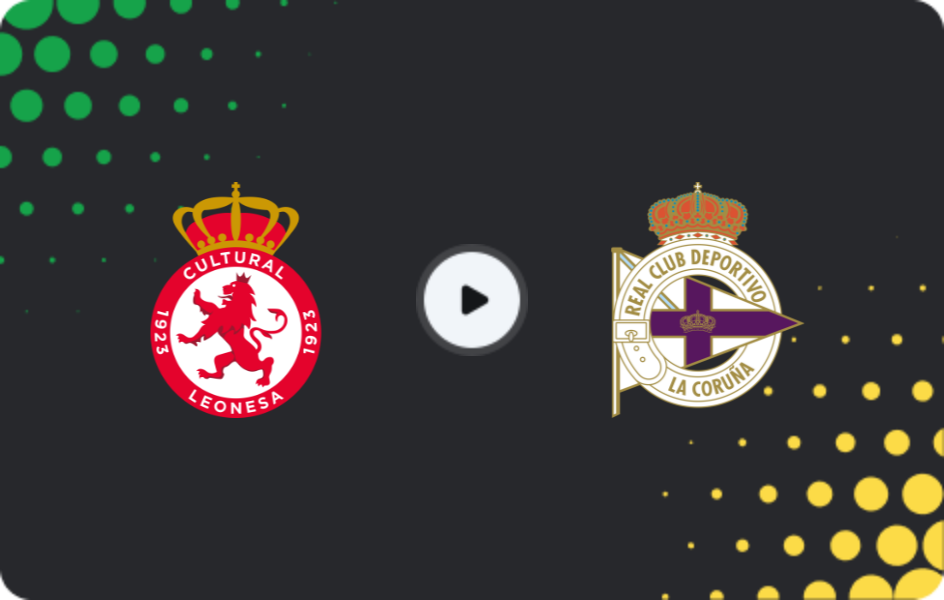 Where to watch Cultural Leonesa — Deportivo La Coruna, Segunda, 01.02.2026