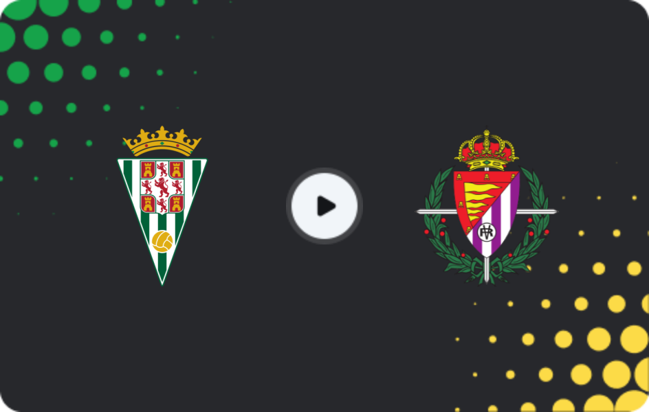 Where to watch Cordoba — Real Valladolid, Segunda, 01.02.2026