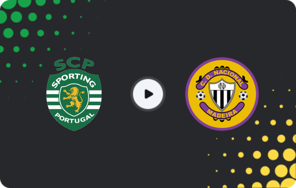 Where to watch Sporting CP — Nacional, Primeira Liga, 01.02.2026