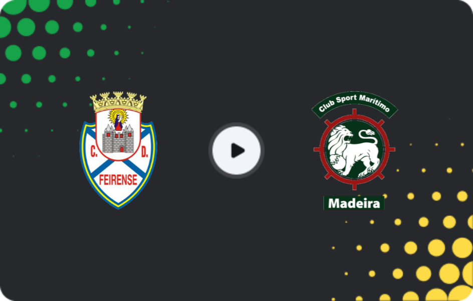 Where to watch Feirense — Maritimo, Segunda Liga, 01.02.2026