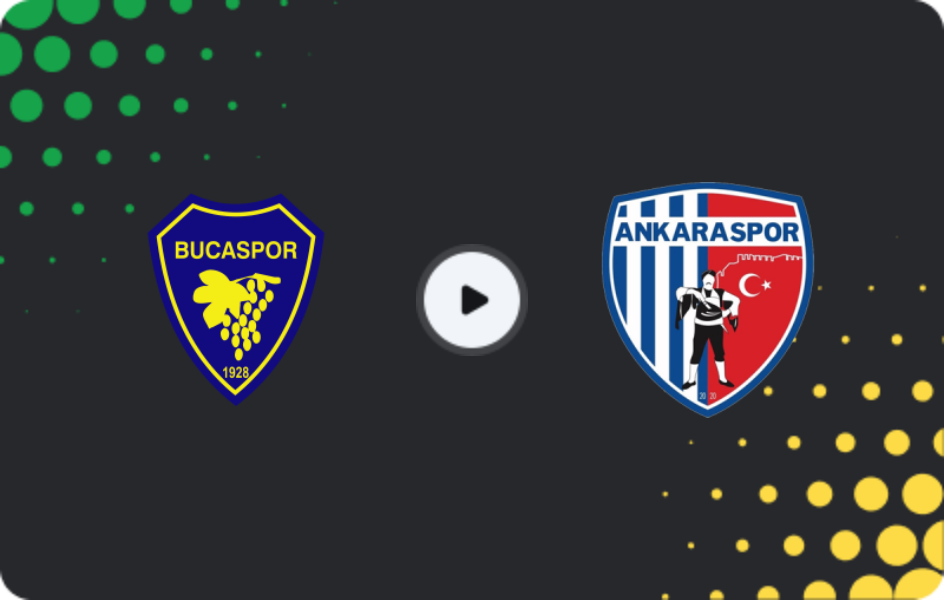 Where to watch Bucaspor — Ankaraspor, 2. Lig, 01.02.2026