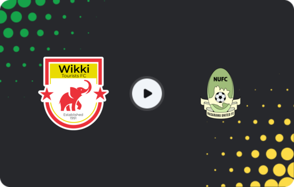 Where to watch Wikki Tourist — Nasarawa United, NPFL, 01.02.2026