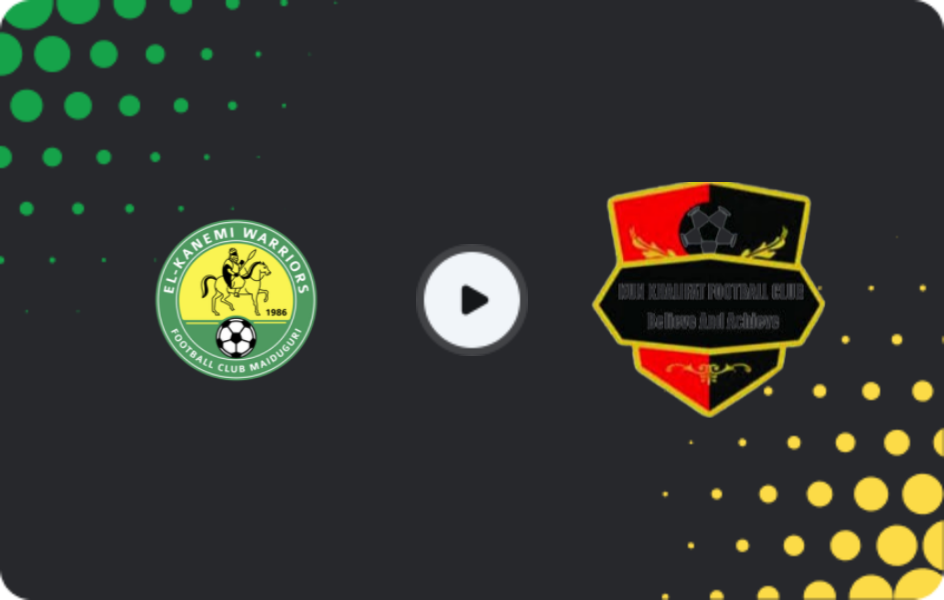 Where to watch El Kanemi Warriors — Kun Khalifat, NPFL, 01.02.2026