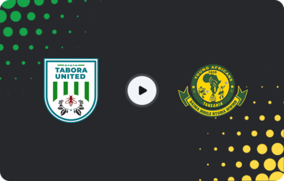 Where to watch Tabora United — Young Africans, Ligi kuu Bara, 03.02.2026