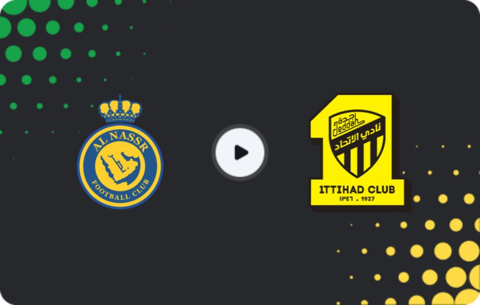 Where to watch Al Nassr — Al Ittihad, Pro League, 06.02.2026