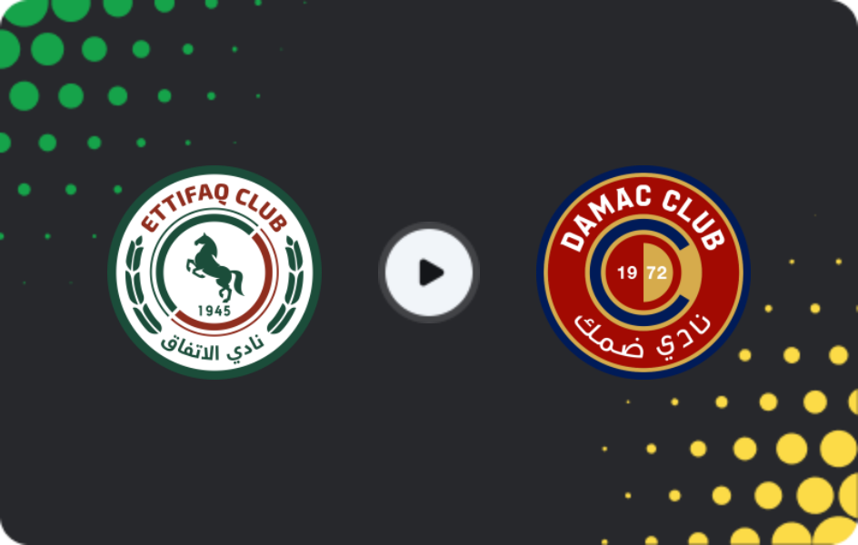 Where to watch Al-Ettifaq — Damac, Pro League, 06.02.2026