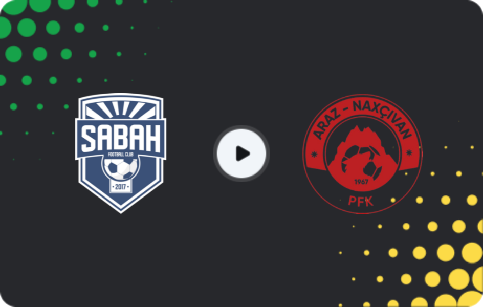 Where to watch Sabah — Araz, Premyer Liqa, 07.02.2026