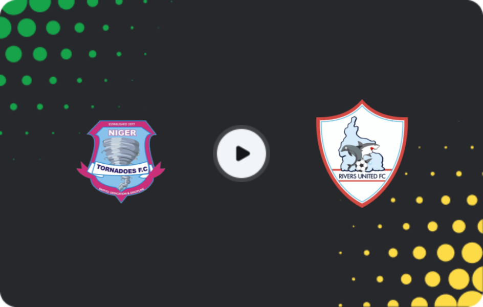 Where to watch Niger Tornadoes — Rivers United, NPFL, 16.02.2026