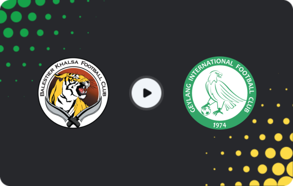 Where to watch Balestier Khalsa — Geylang International, Premier League, 20.02.2026