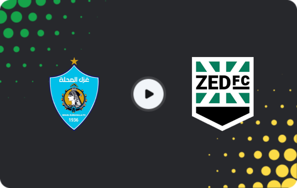Where to watch Ghazl El Mehalla — ZED, Premier League, 20.02.2026