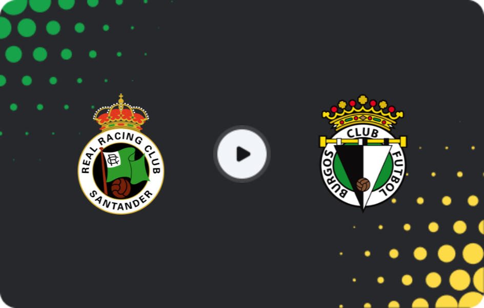 Where to watch Racing Santander — Burgos, Segunda, 22.02.2026