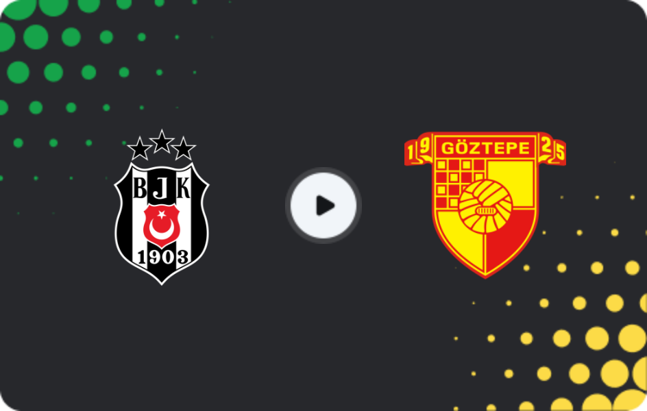 Where to watch Besiktas — Goztepe, Süper Lig, 22.02.2026