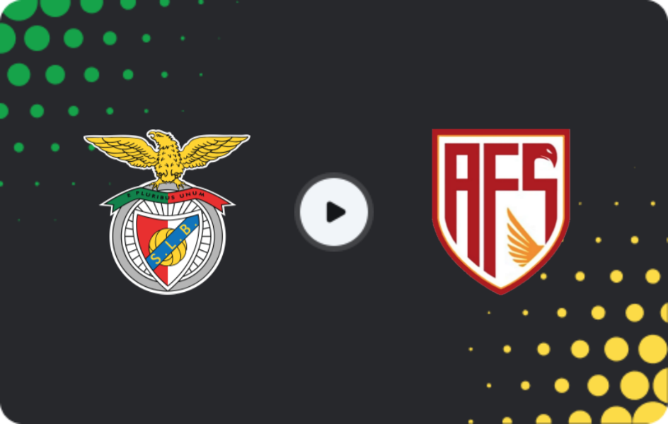 Where to watch Benfica — AVS, Primeira Liga, 22.02.2026