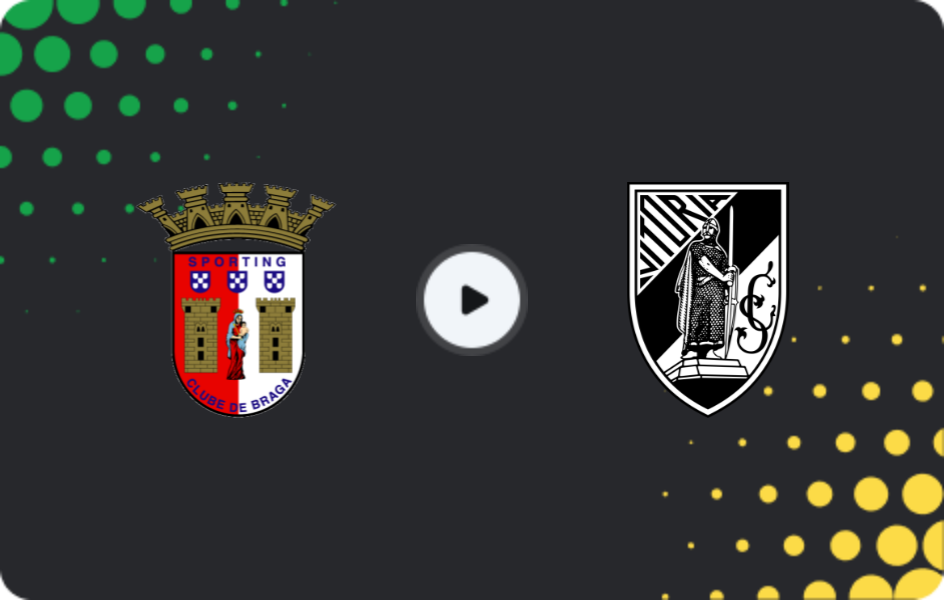 Where to watch Braga — Vitoria Guimaraes, Primeira Liga, 22.02.2026