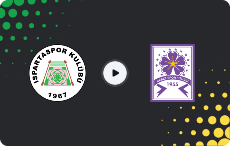 Where to watch Isparta 32 — Güzide Gebze Spor, 2. Lig, 22.02.2026