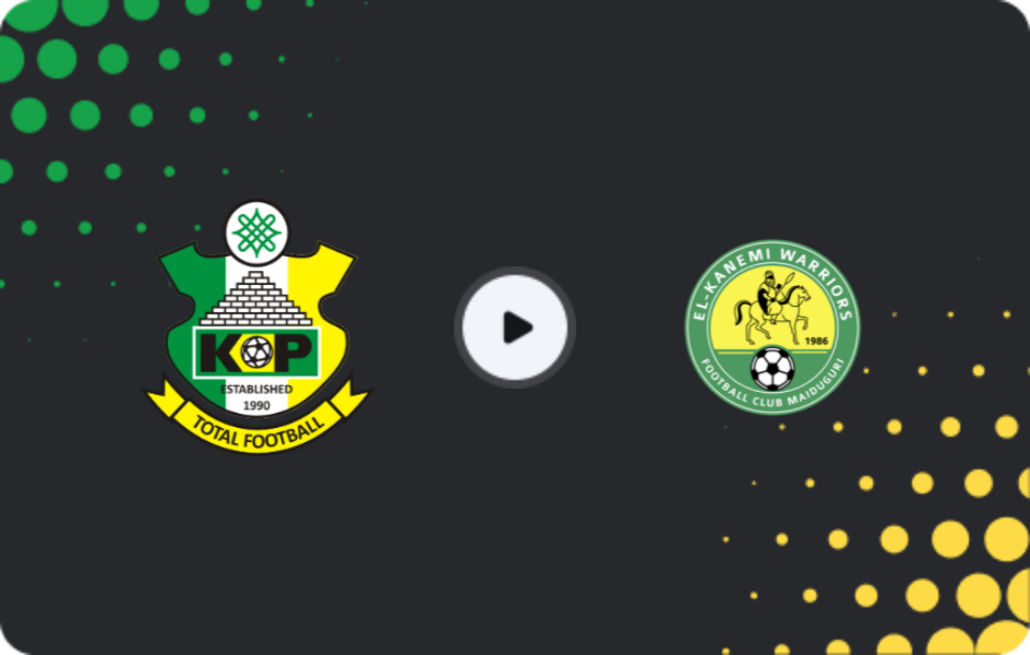 Where to watch Kano Pillars — El Kanemi Warriors, NPFL, 22.02.2026