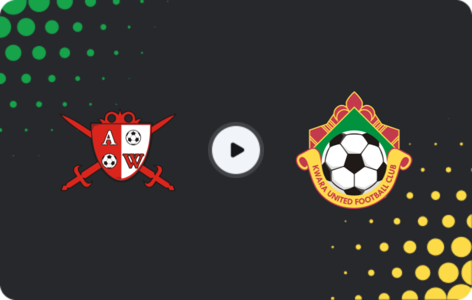 Where to watch Abia Warriors — Kwara United, NPFL, 22.02.2026