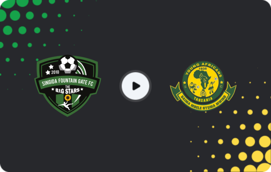 Where to watch Singida Fountain Gate — Young Africans, Premier League, 05.03.2026