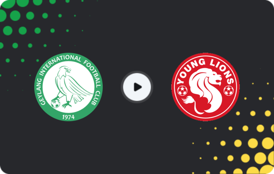 Where to watch Geylang International — Young Lions, Premier League, 26.02.2026