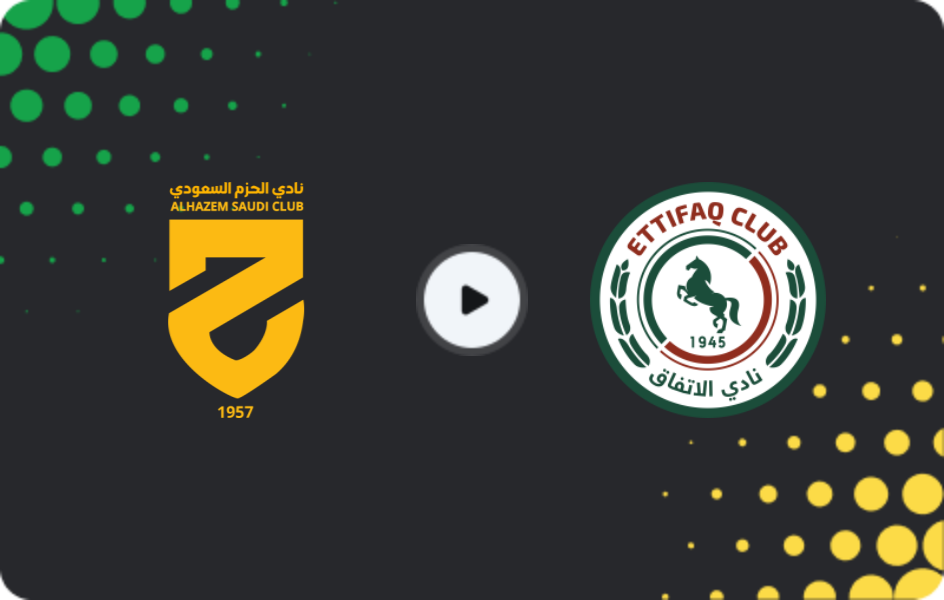 Where to watch Al Hazm — Al-Ettifaq, Pro League, 26.02.2026