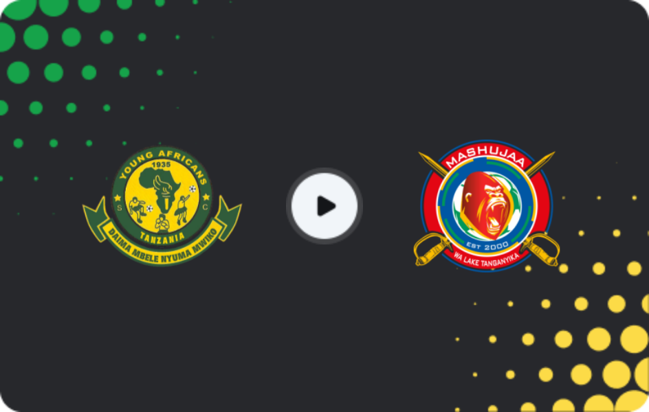 Where to watch Young Africans — Mashujaa, Premier League, 26.02.2026