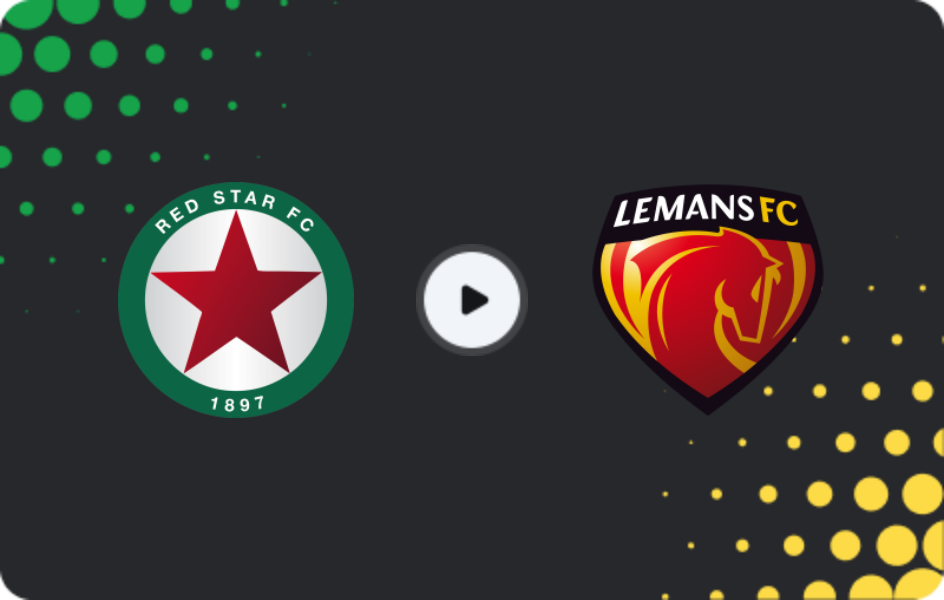 Where to watch Red Star — Le Mans, Ligue 2, 27.02.2026